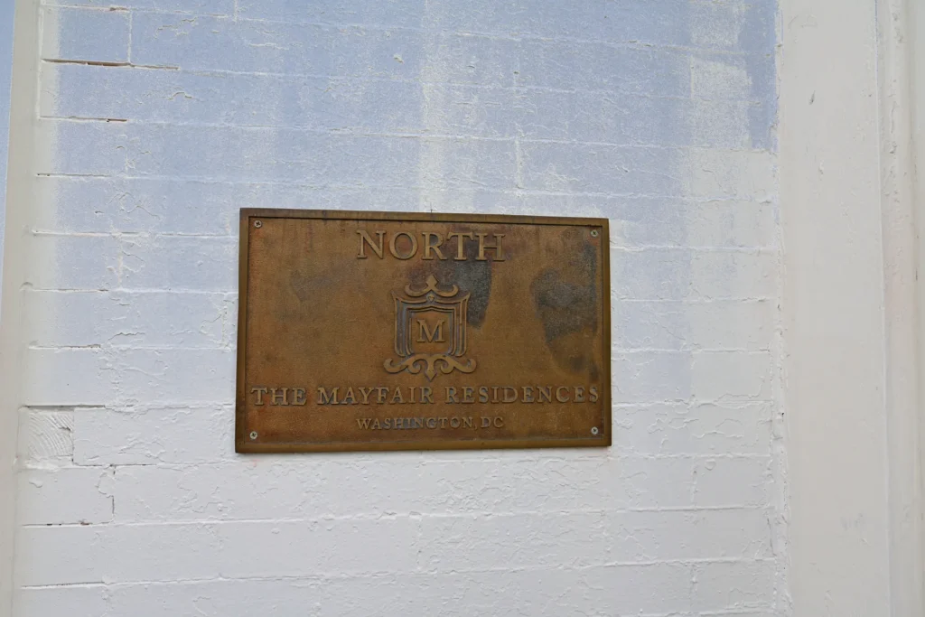 The Mayfair Residences Building Plaque – 1335 11th St NW, Washington DC
