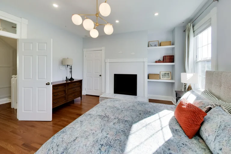 Second Bedroom Fireplace – 4213 8th St NW, Washington DC