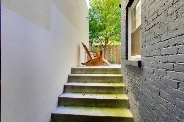 Side Exterior Steps – 4213 8th St NW, Washington DC