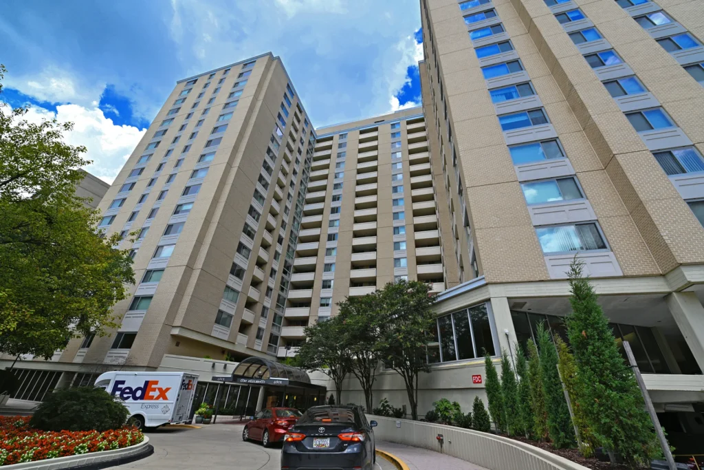 The Elizabeth Exterior Towers – 4601 N Park Ave, Chevy Chase MD