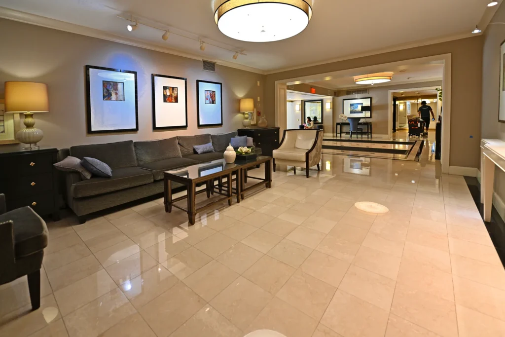 The Elizabeth Lobby Seating – 4601 N Park Ave, Chevy Chase MD