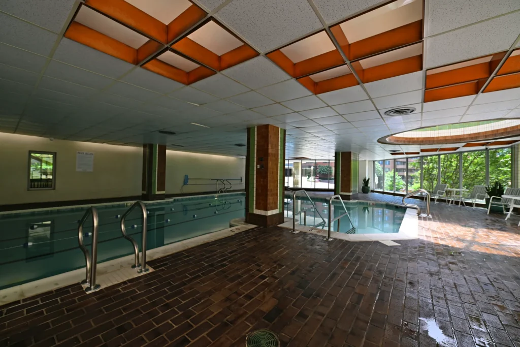 The Elizabeth Indoor Pool View – 4601 N Park Ave, Chevy Chase MD