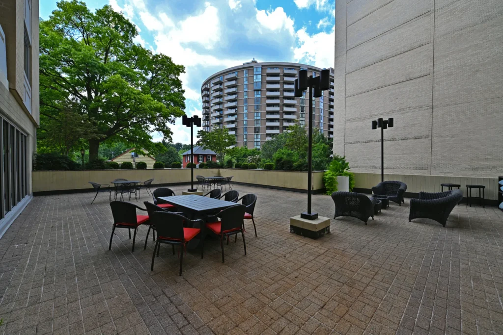 The Elizabeth Outdoor Terrace – 4601 N Park Ave, Chevy Chase MD