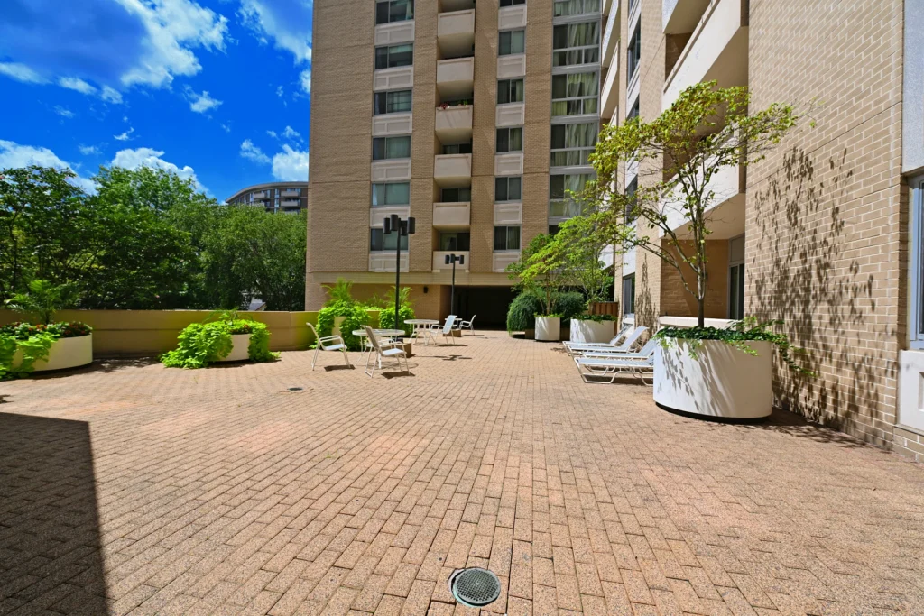 The Elizabeth Sun Deck – 4601 N Park Ave, Chevy Chase MD