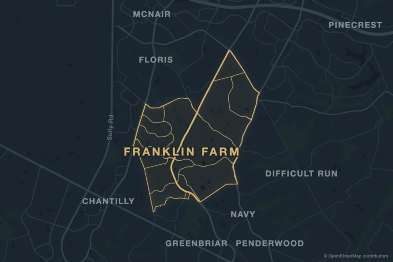 Franklin Farm, Northern Virginia