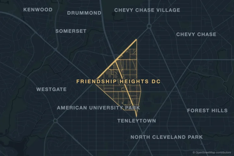 Friendship Heights DC, Washington, DC